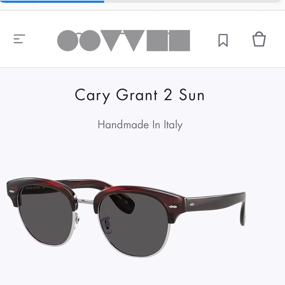 Oliver Peoples Cary Grant 2